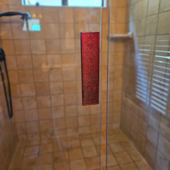 Riffs Collection  Shower Door Handle 3in. x 12in.